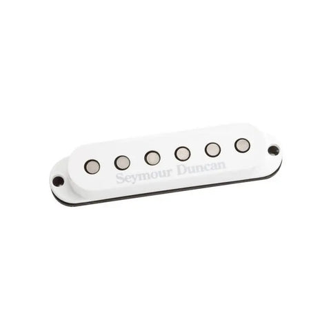 Pastilla Single-coil Seymour Duncan Ssl-5 Custom Stagger Blanco