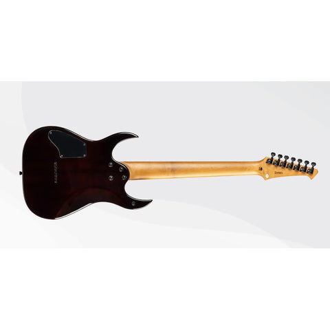 Guitarra Eléctrica 7 Cuerdas Spira Guitars S-457 Trans Red Diestro Rojo