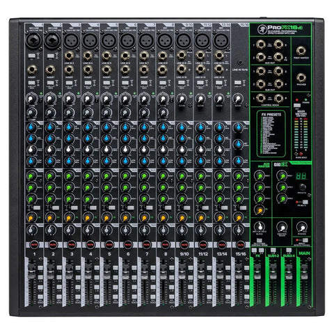 Mezcladora Profesional 16ch C/efectos Y Usb Mackie Profx16v3