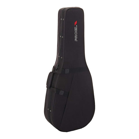 Estuche Para Guitarra Acustica Tela De Nylon Proel Pfoam20