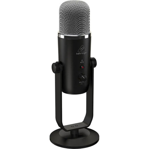 Micrófono Condensador Interfaz Usb Behringer Bigfoot Negro