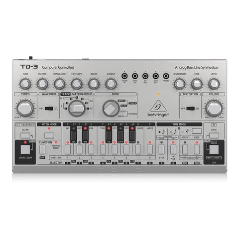 Sintetizador Behringer Td3 Silver Color Gris