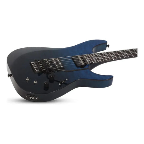 Guitarra Schecter Reaper-6 Fr S Elite #2187 Kor Deep Ocean Blue Diestro Ébano