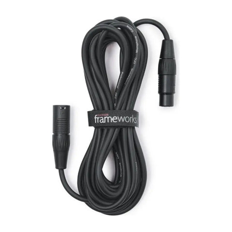 Soporte De Micrófono Para Mesa Frameworks Con Brazo Articulado Y Luz Led Para Transmisión Y Podcast Negro
