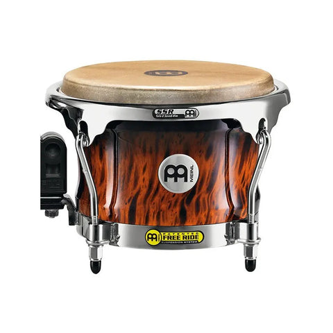 Bongo De Tamaño 7 Y 8 ½ Pulgadas Cafe Africano Meinl Fwb-400