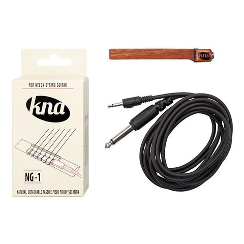 Pastilla Kna Ng-1 Piezoeléctrico Guitarra Acústica Clásica Negro