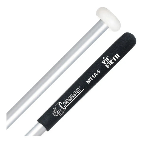 Baqueton Extrapesado Punta Nylon Extra Duro Vic Firth Mt1a-s Aluminio
