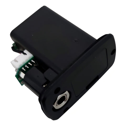 Belcat K2t Pastilla Para Guitarra Acústica C/ Afinador Color Negro