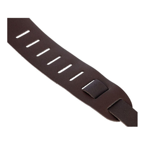 Tahalí Básica De Cuero Marrón P/guitarra Planet Wave 25bl01 Marrón