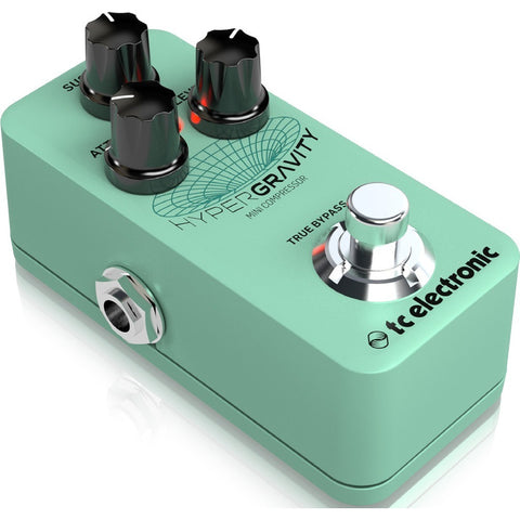 Pedal Compresor P/guitarra, Tc Electronic Hypergravity Mini Verde