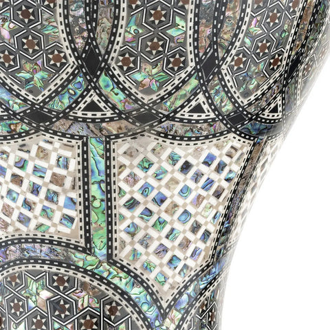 Meinl Tambor Doumbek Egipcio Aluminio Azul Mosaico Aeed3