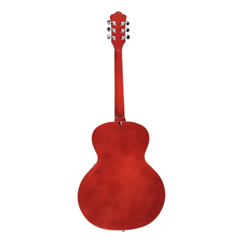 Guitarra Electrica Mars Archtop P90 Rojo Pastilla P90 Diestro Rojo