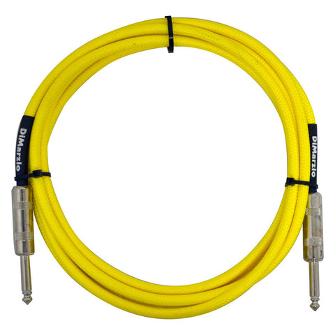 Cable P/instrumento 3 M Color Amarillo Dimarzio Ep1710 Ybd