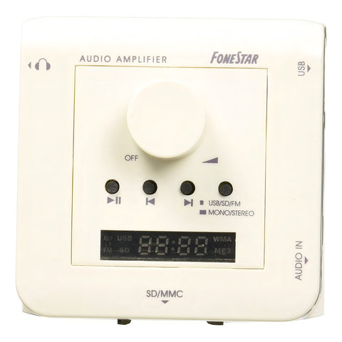 Kit De Sonido Para Casa Con Mp3, Fonestar Ks-03 Color Blanco