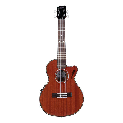 Ukulele Tenor Electroacústico By Melissa Babilon Ea-eureka-b Caoba