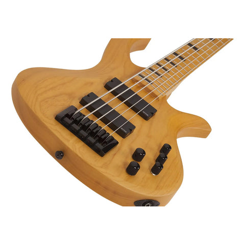 Bajo 4 Cuerdas Schecter Riot-5 Session Aged Natural Satin Diestro Nude Mate 5