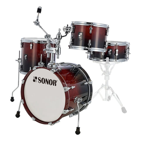 Batería Musical Sonor Bombo 18 Aq2 Bop Set - 4 Piezas Brown Café