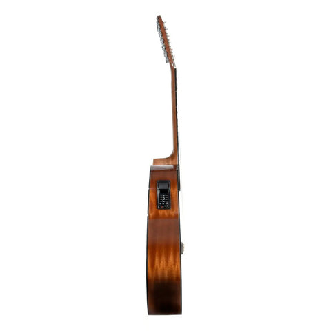 La Sevillana Guitarra Electroacústica Ju-1200ceq Natural Material Del Diapasón Maple Orientación De La Mano Diestro