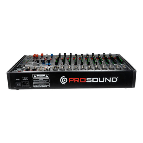 Prosound Pamx-12fx Mezcladora 12 Canales Bluetooth Usb