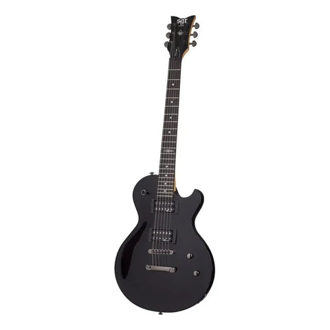 Guitarra Eléctrica Schecter Sgr Solo-ii Negra Tilo Diapasón Palo De Rosa Diestro Midnight Satin Black