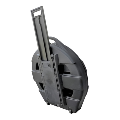 Estuche Rígido Platillos 24 Pulgadas Skb Con Llantas Funda Negra Negro