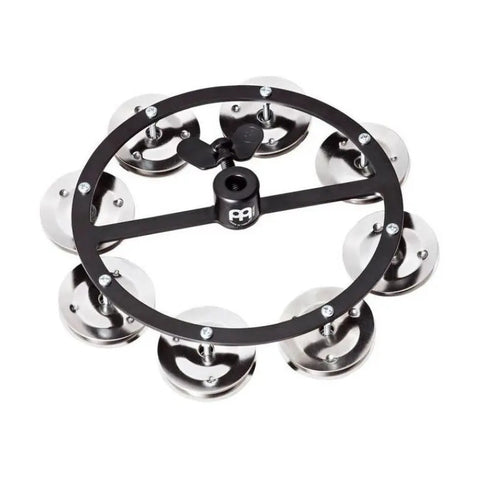 Meinl Hthh1bk Pandero Para Batería Crótalos Acero Color Negro