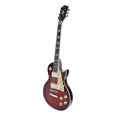 Guitarra Eléctrica Les Paul Mars Lp Standard Red Rojo Diestro Red
