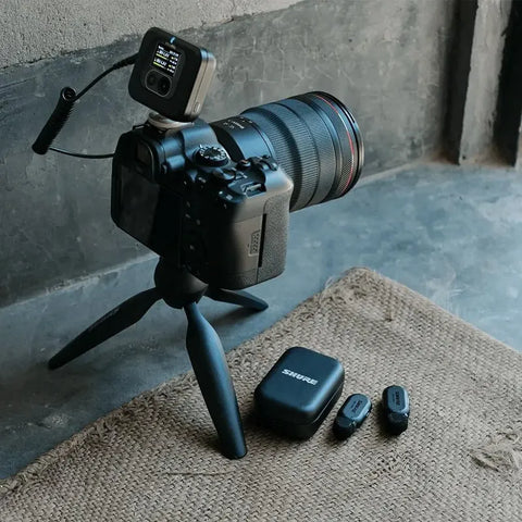 Shure, Kit De Micrófonos Inalámbricos Bluetooth Con Receptor Color Negro