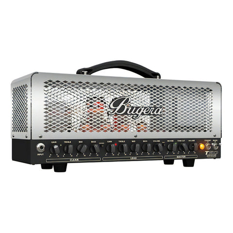 Bugera T50 Infinium Cabezal Amplificador Para Guitarra 50 W Color Plateado/negro