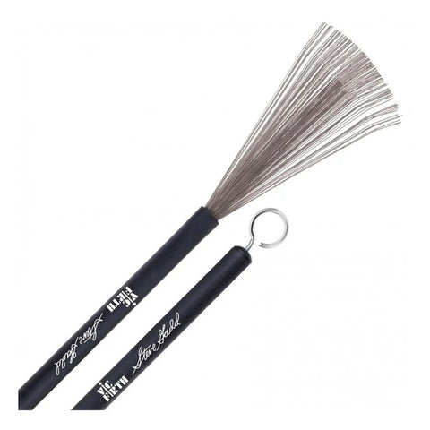 Vic Firth Sgwb Par De Escobillas Steve Gadd Baquetas Color Negro