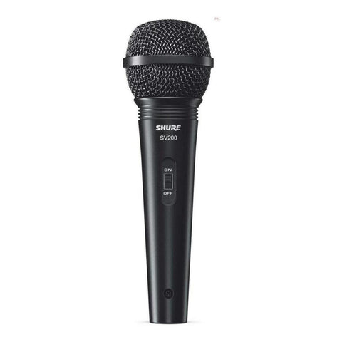 Shure Sv200 Micrófono Vocal Color Negro
