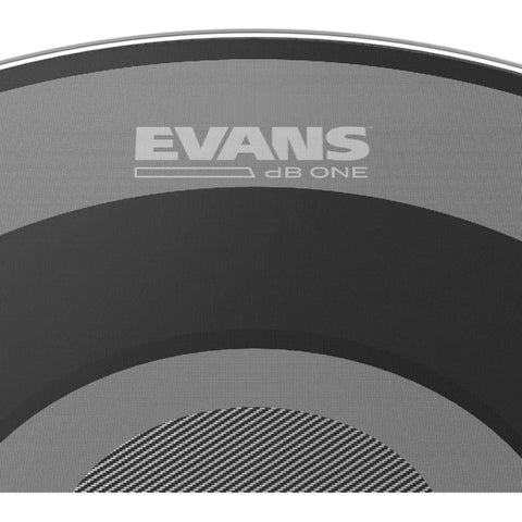 Parche Evans De Malla Serie Db One Para Bombo De 24 Bd24db1 Negro