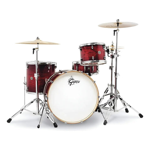 Batería Gretsch 24 Catalina Club Rock Ct1r444c Gloss Antique Rojo