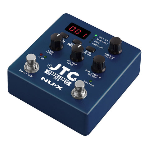 Pedal Drum Y Loop P/guitarra Nux Ndl-5 Jtc Drum & Loop Pro Azul