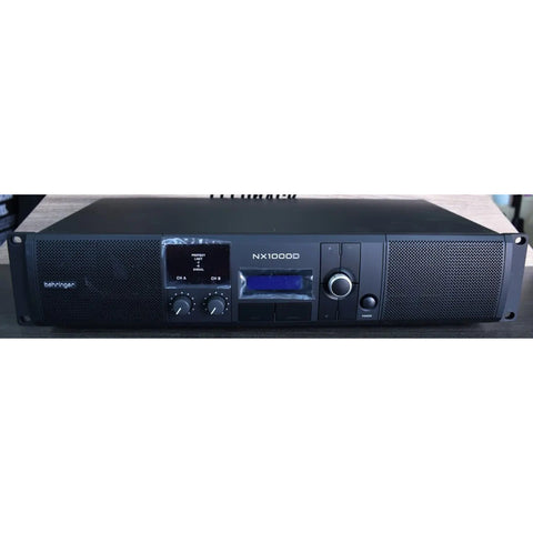 Amplificador De Potencia 1000w C/dps, Behringer Nx1000d Negro 1000 W