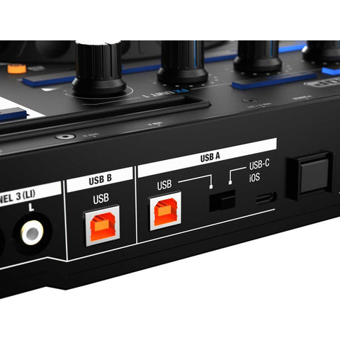 Controlador De Dj Híbrido Reloop Mixon 8 Pro Negro