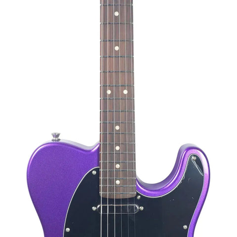 Guitarra Electrica Jet Guitars Jt300 Plm R Telecaster Diestro Violeta Palo De Rosa
