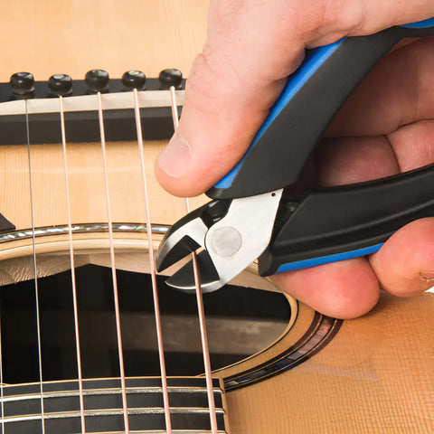 Cortador De Cuerdas Music Nomad Grip Cutter Diagonal Mango Goma