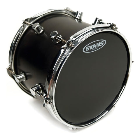 Evans Tt13hbg Parche 13 Pulgadas Negro Para Tom De Batería
