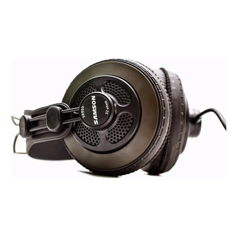 Audífonos Over-ear Samson Sr850 Gamer Con Cancelación De Ruido Negro