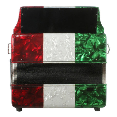 Acordeon De 31 Botones Tono Fa Moretti Verona Fbe Verde