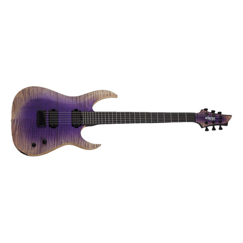 Guitarra Eléctrica Schecter John Browne Tao-6 Ozone Burst Diestro Índigo