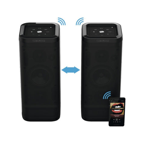 Bafle Activo Portátil 100w Reloop Groove Blaster Bt Negro