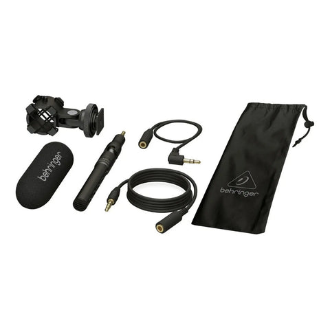 Micrófono De Condensador Tipo Shotgun Behringer Video Mic Negro