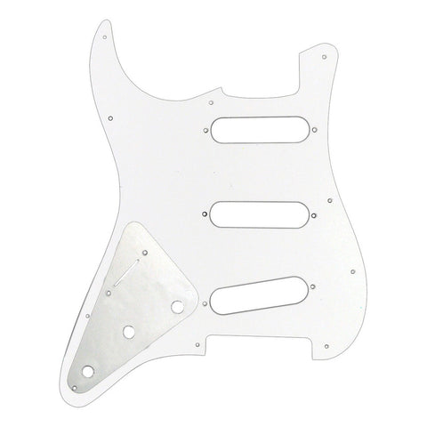 Mica Blanca Precableada Para Guitarra Strat Dimarzio Fg2108 Color Blanco Diseño Blanco