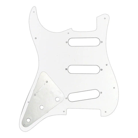 Mica Blanca Precableada Dimarzio Fg2108 Para Guitarra Strat 3 Capas Blanco