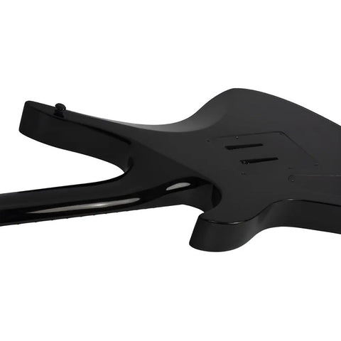 Schecter Synyster Custom Guitarra Eléctrica Floyd Rose Msi Color Negro Diestro Ébano