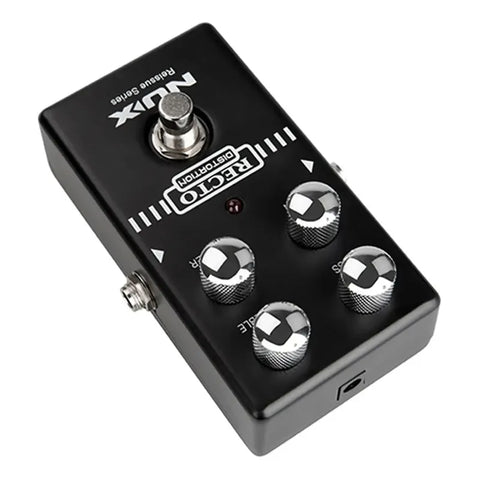 Pedal De Distorsión Para Guitarra Nux Recto Distortion Negro