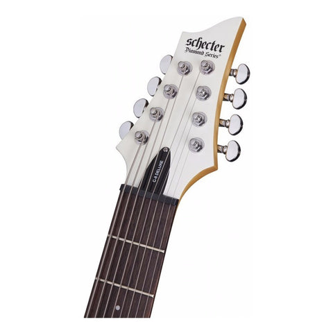 Guitarra Electrica De 8 Cuerdas, Schecter C-8 Deluxe Diestro White Palo De Rosa