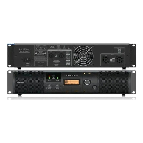 Amplificador Behringer Nx3000d Poder De Audio Profesional Negro 3000 W
